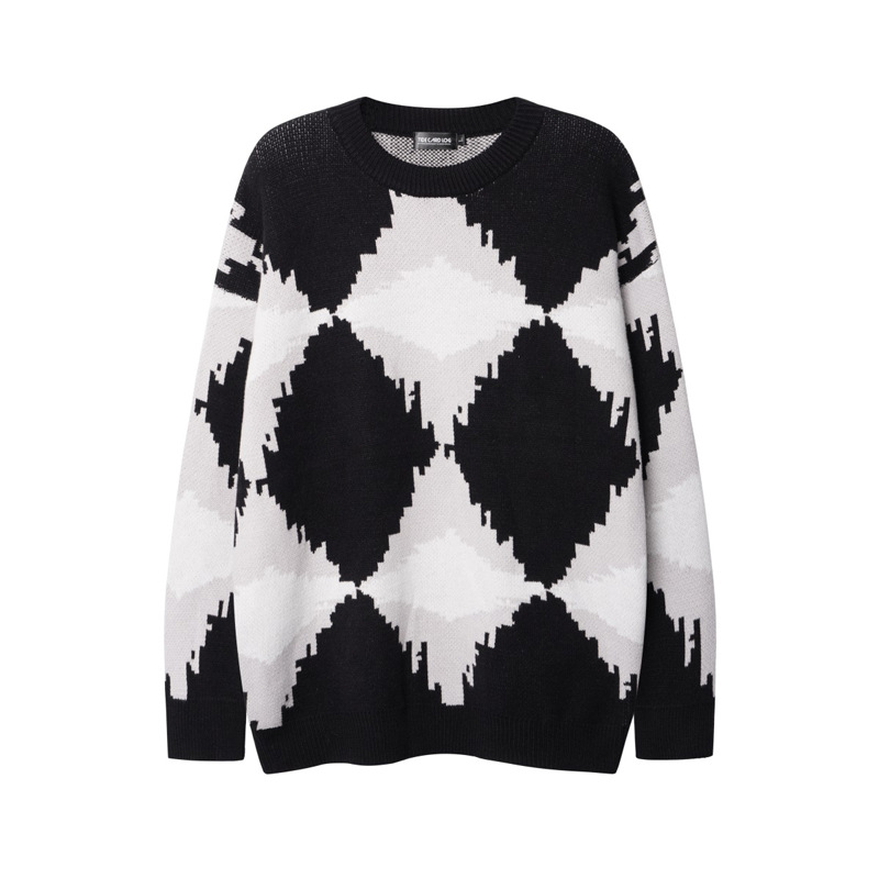 Loose Cool Idle Style Fried Street Sweater Image 15