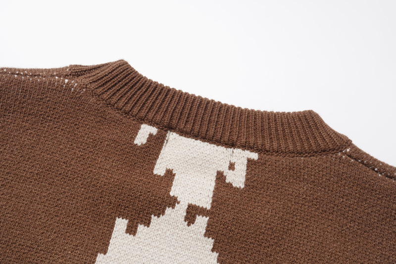 Loose Cool Idle Style Fried Street Sweater Image 9
