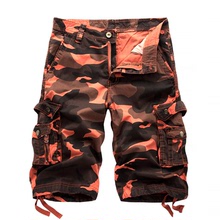 Men's Camouflage Work Shorts - Side View