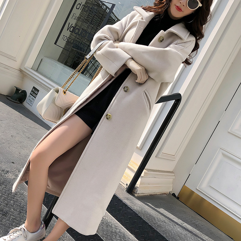 Woolen Coat Back View