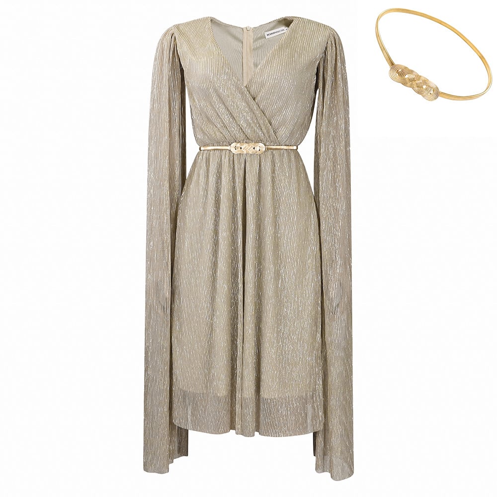 Dress showcasing fit