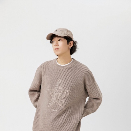 Sweater in Apricot Color