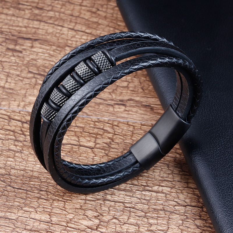 Black Braided Bracelet