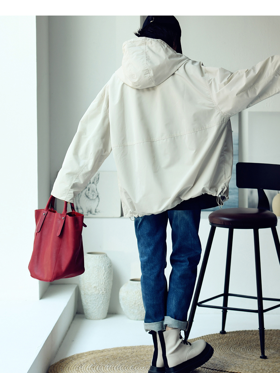 Hooded Trench Coat Image 3