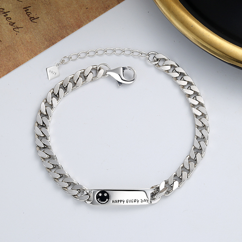 S925 Sterling Silver Retro Bracelet Image 4