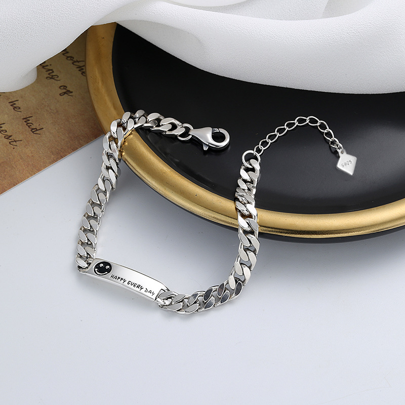 S925 Sterling Silver Retro Bracelet Image 5