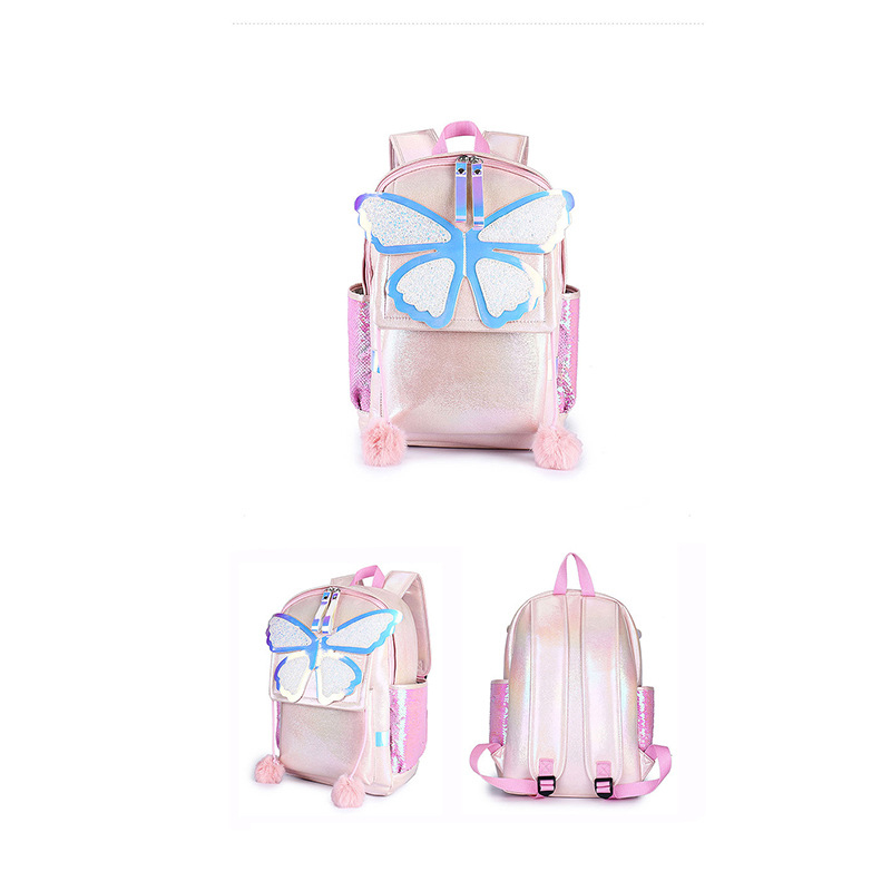 Sequined Butterfly Cute Backpack 7