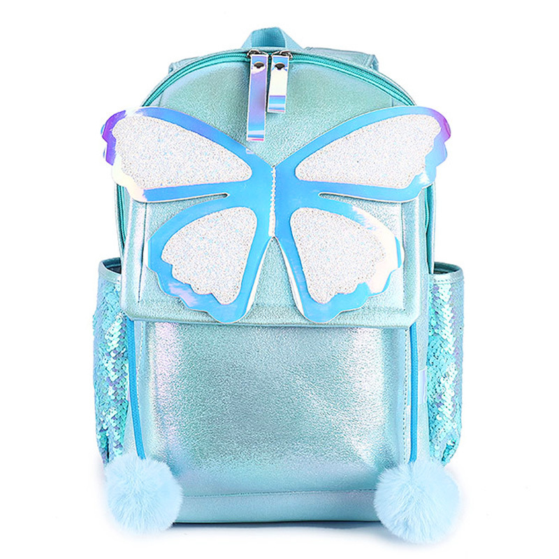 Sequined Butterfly Cute Backpack 3