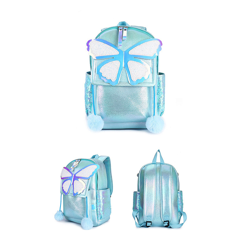 Sequined Butterfly Cute Backpack 8