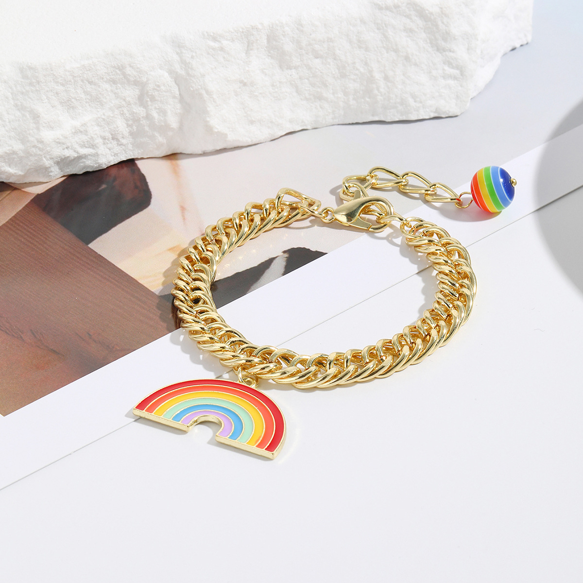 Unisex Rainbow Bracelet