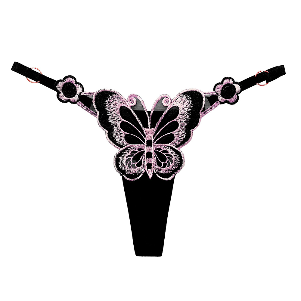 Fashion Butterfly Element Low Waist Shorts Image 9