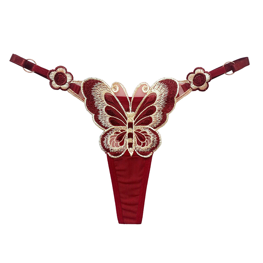 Fashion Butterfly Element Low Waist Shorts Image 7