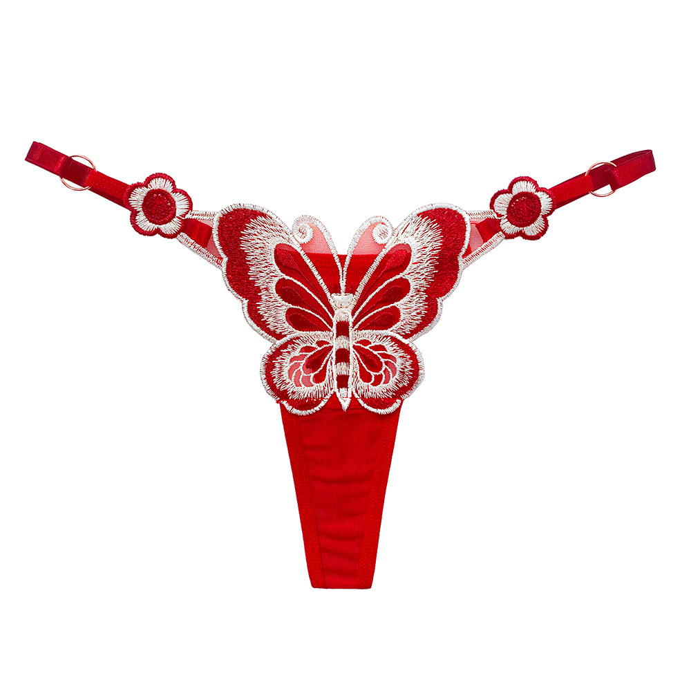 Fashion Butterfly Element Low Waist Shorts Image 1