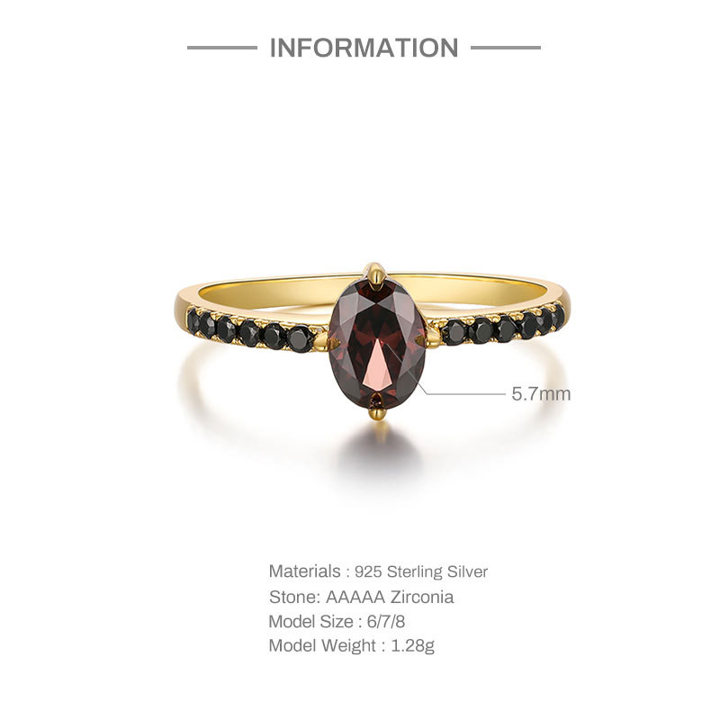 Sterling Silver Round Diamond Ring 1