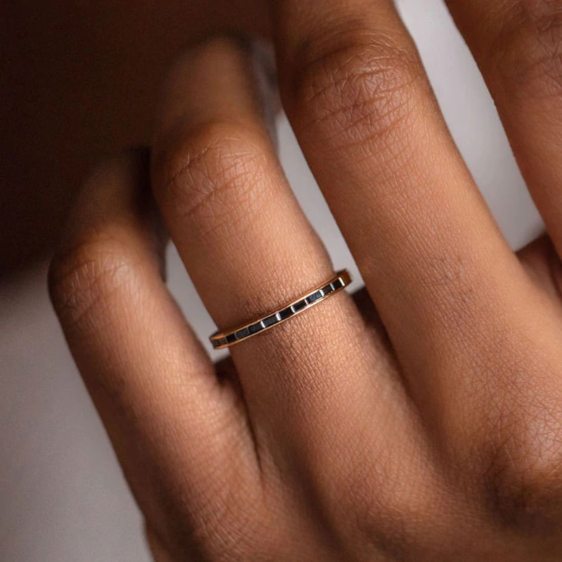 Sterling Silver Round Diamond Ring 13