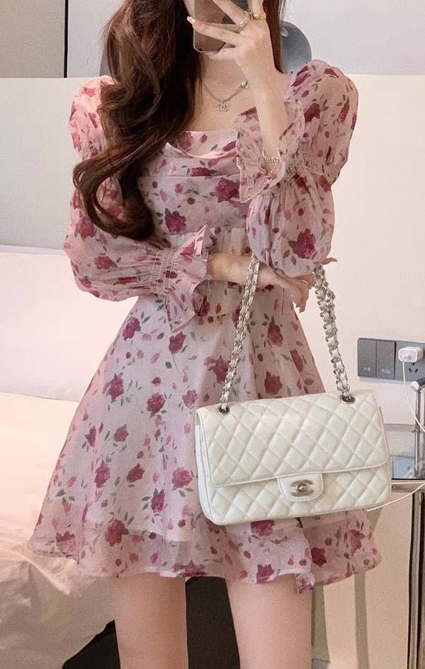 Leisure Style Dress in Pink