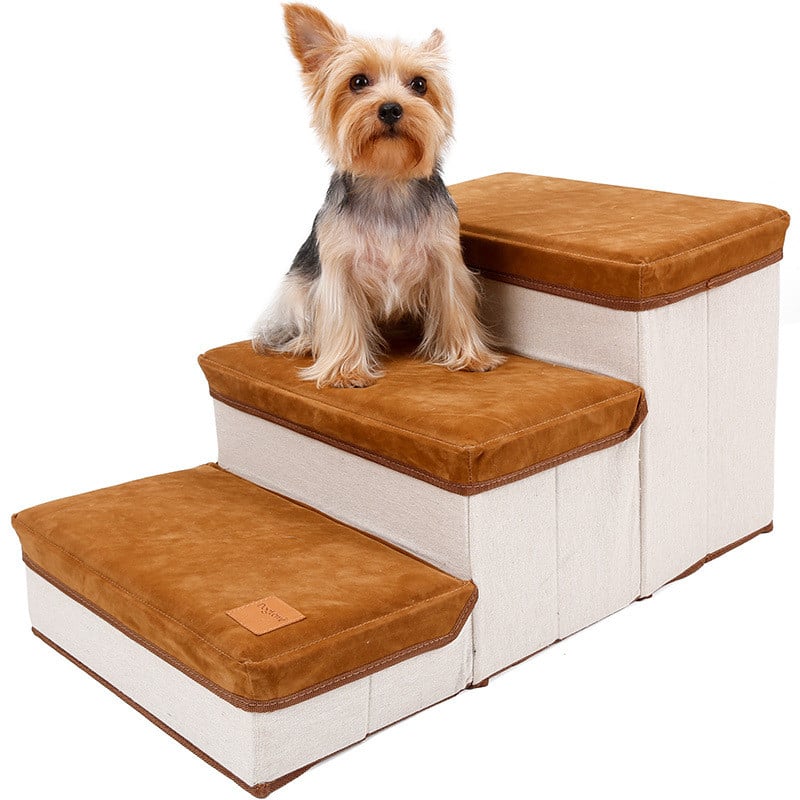 Foldable Storage Pet Dog Stairs 4