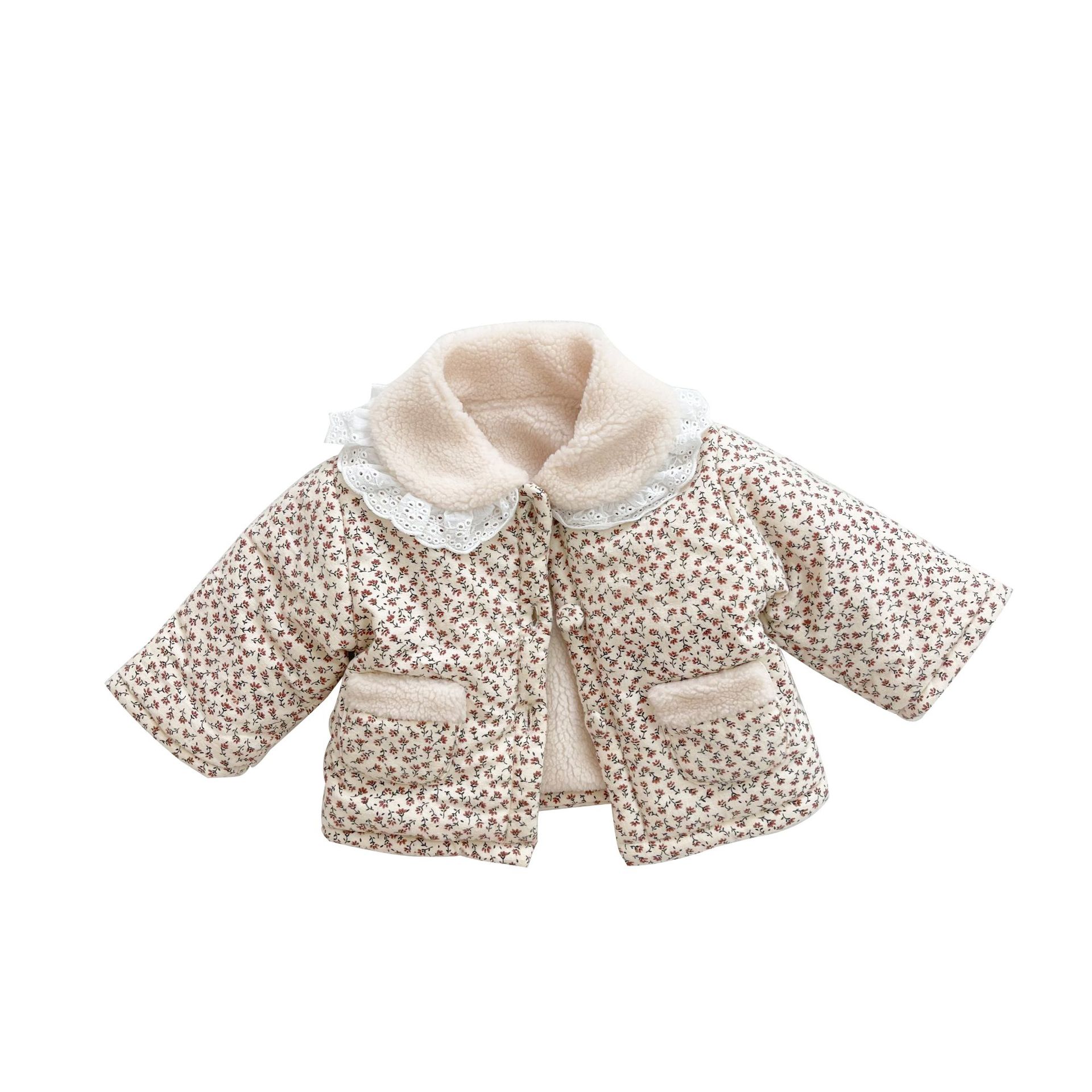 Floral Pattern Baby Jacket