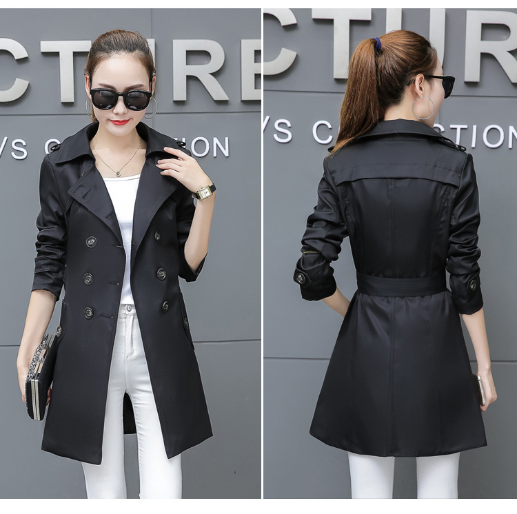 Slim Women Trench Coat
