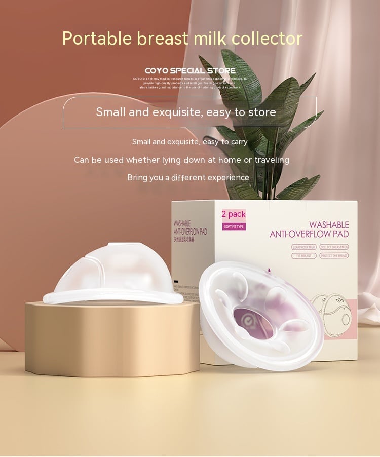 Silicone Breast Milk Collector Image 6