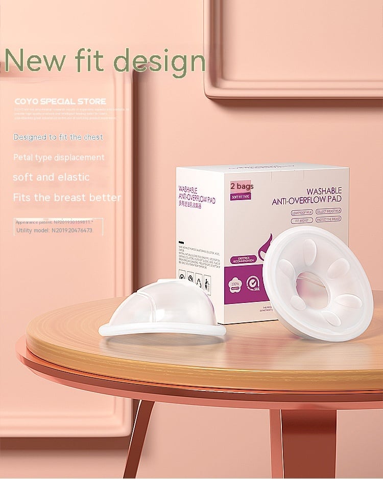 Silicone Breast Milk Collector Image 3