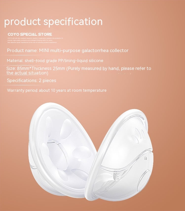 Silicone Breast Milk Collector Image 1