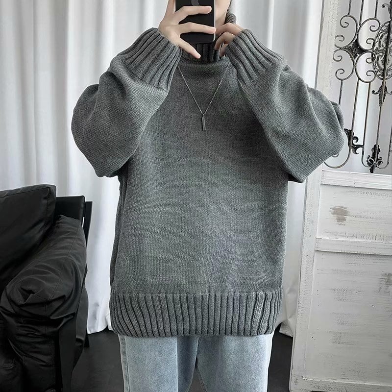 Knitted Bottoming Shirt - Winter Fashion