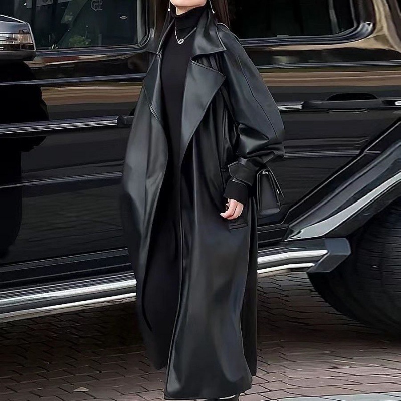 Leather Coat Image 6