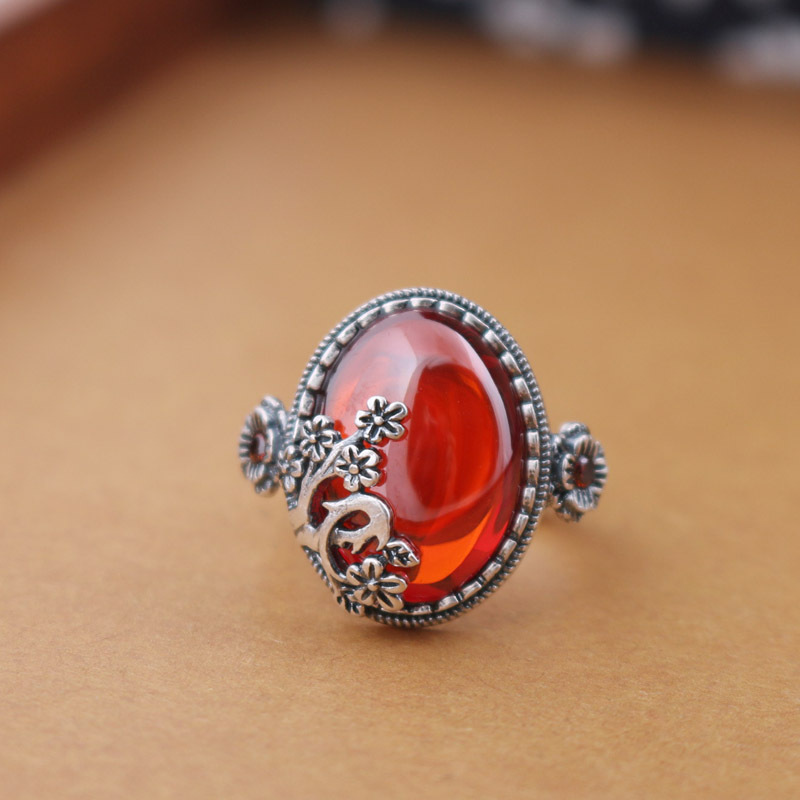 Ring showcasing the Canary Stone