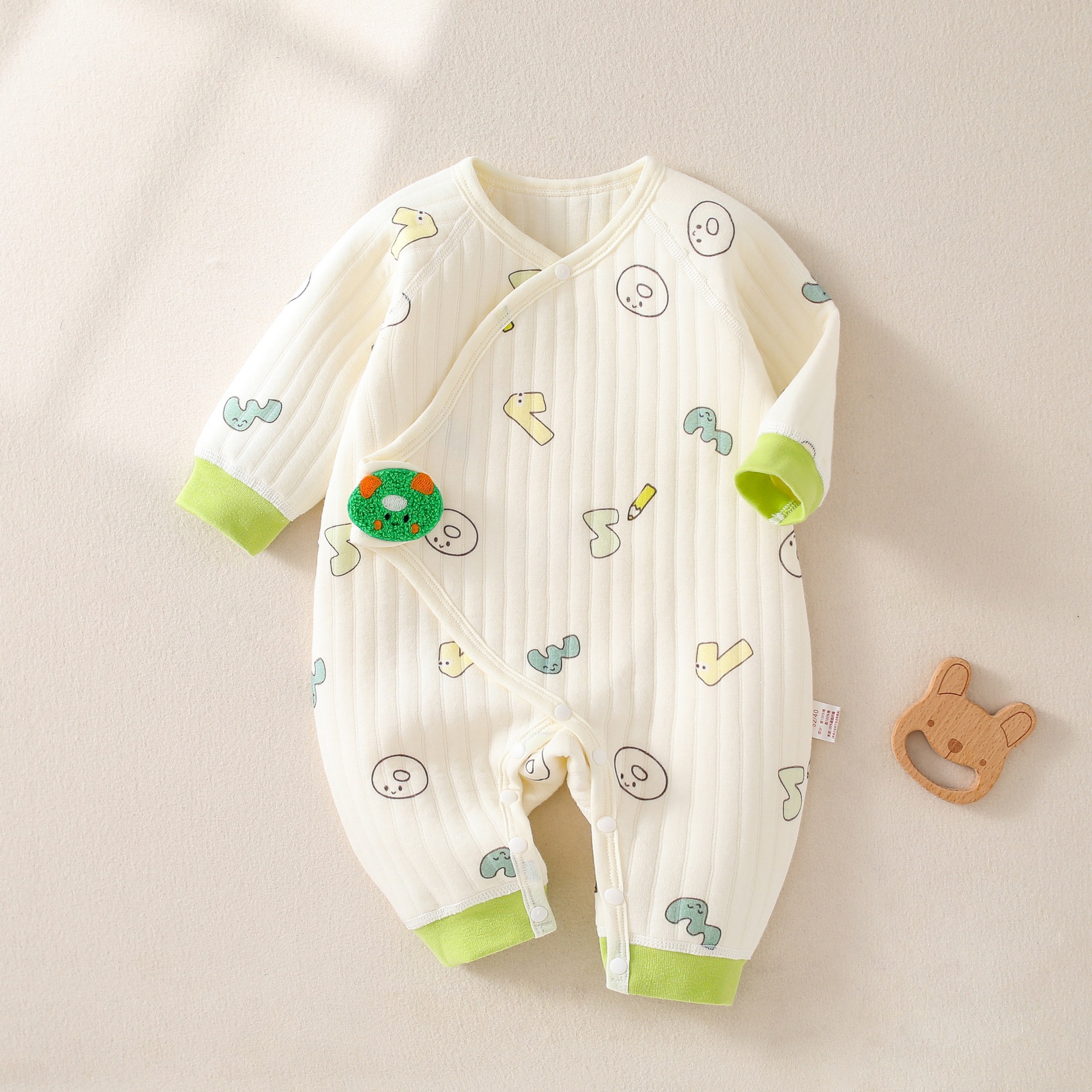 Warm Quilted Newborn Clothes 3