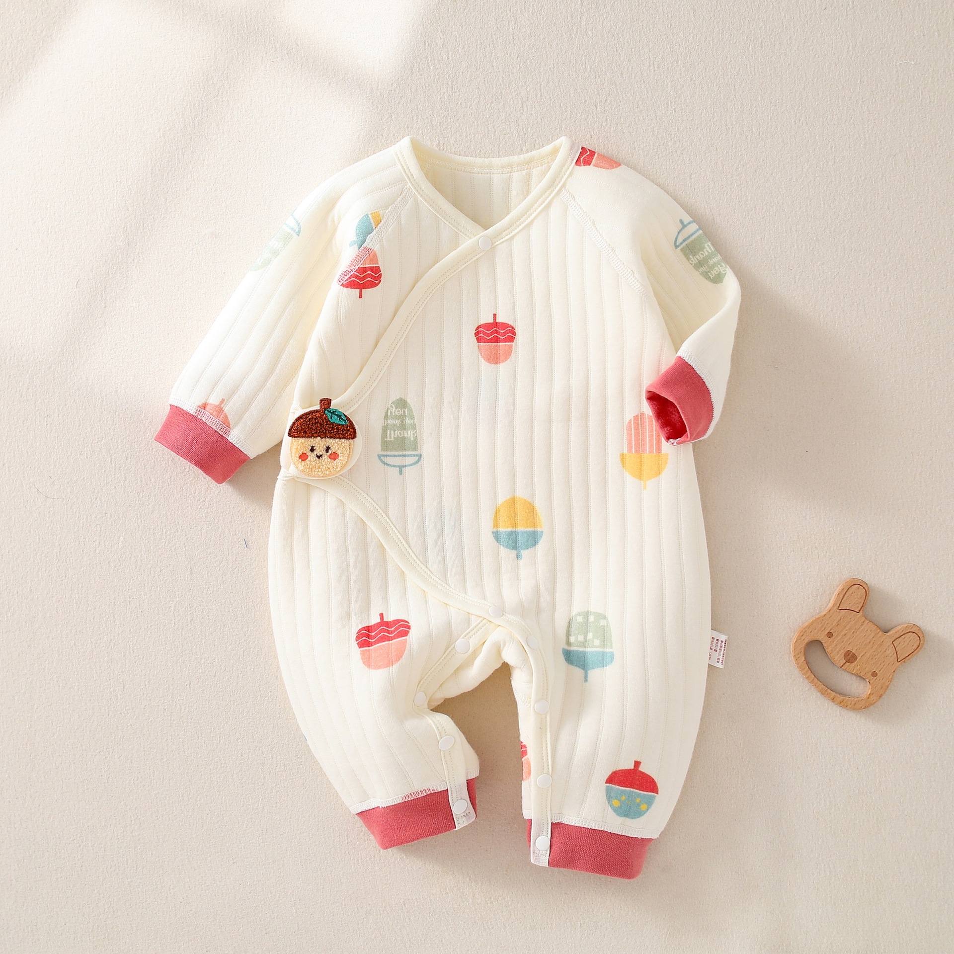 Warm Quilted Newborn Clothes 5