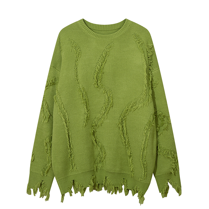 Idle Style Cat Beard Tassel Sweater Image 16