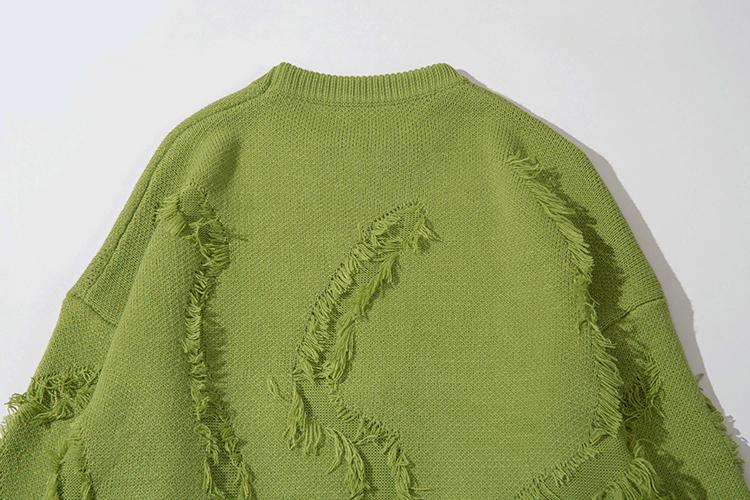 Idle Style Cat Beard Tassel Sweater Image 13