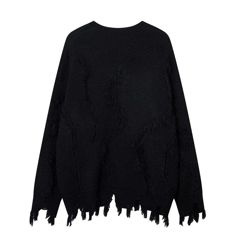 Idle Style Cat Beard Tassel Sweater Image 9
