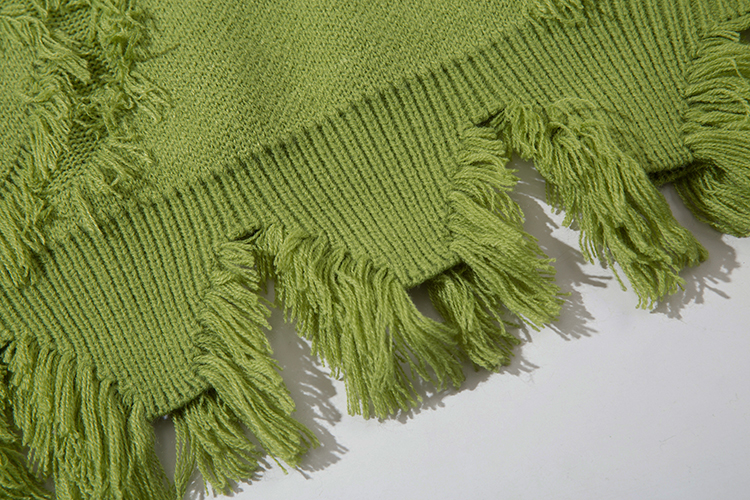 Idle Style Cat Beard Tassel Sweater Image 11