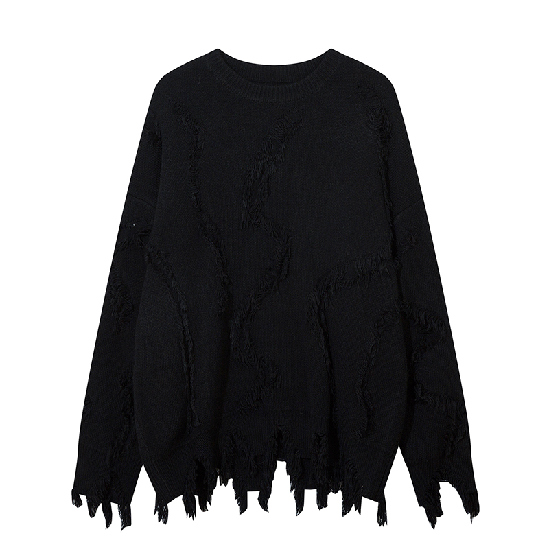Idle Style Cat Beard Tassel Sweater Image 15