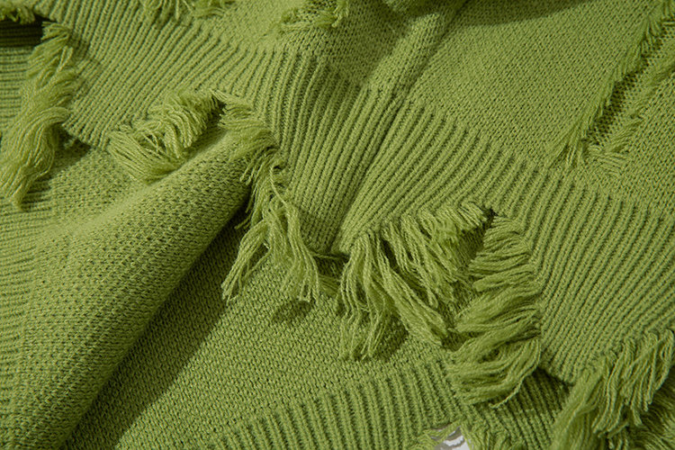 Idle Style Cat Beard Tassel Sweater Image 4