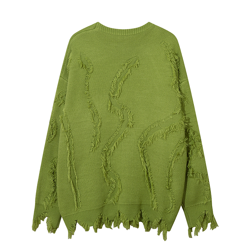 Idle Style Cat Beard Tassel Sweater Image 2