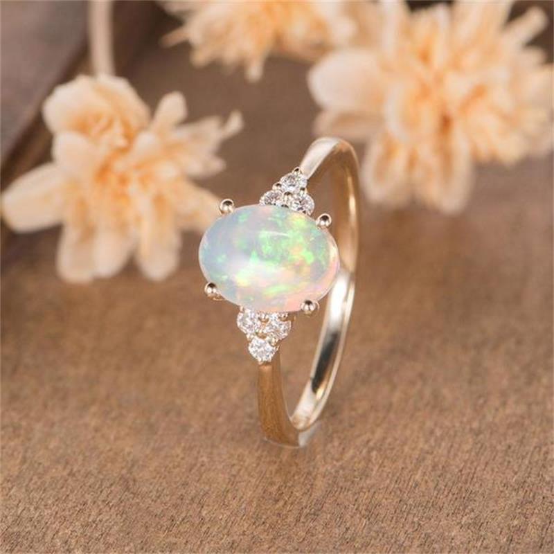 Inlaid Opal Ring - Image 5