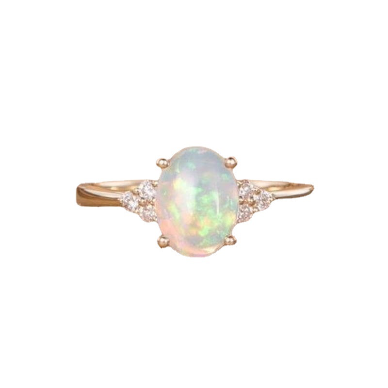 Inlaid Opal Ring - Image 2