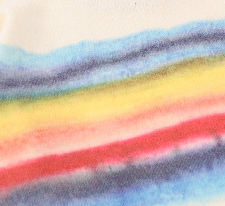 Rainbow Sweater Detail View