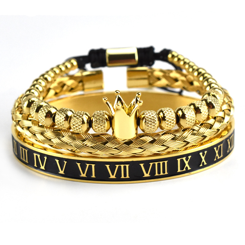 Glossy Crown Woven Bracelet Image 5