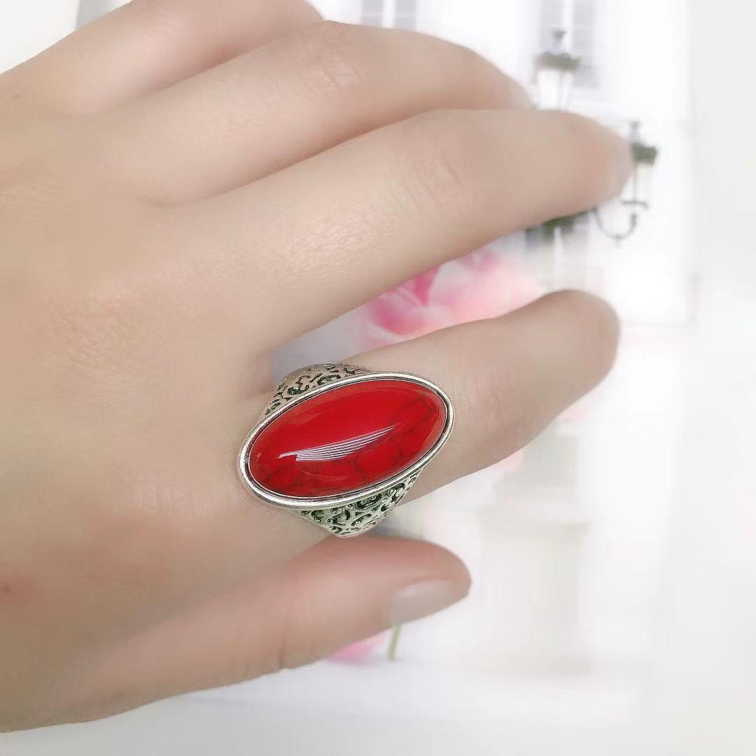 Stylish Ring on Model