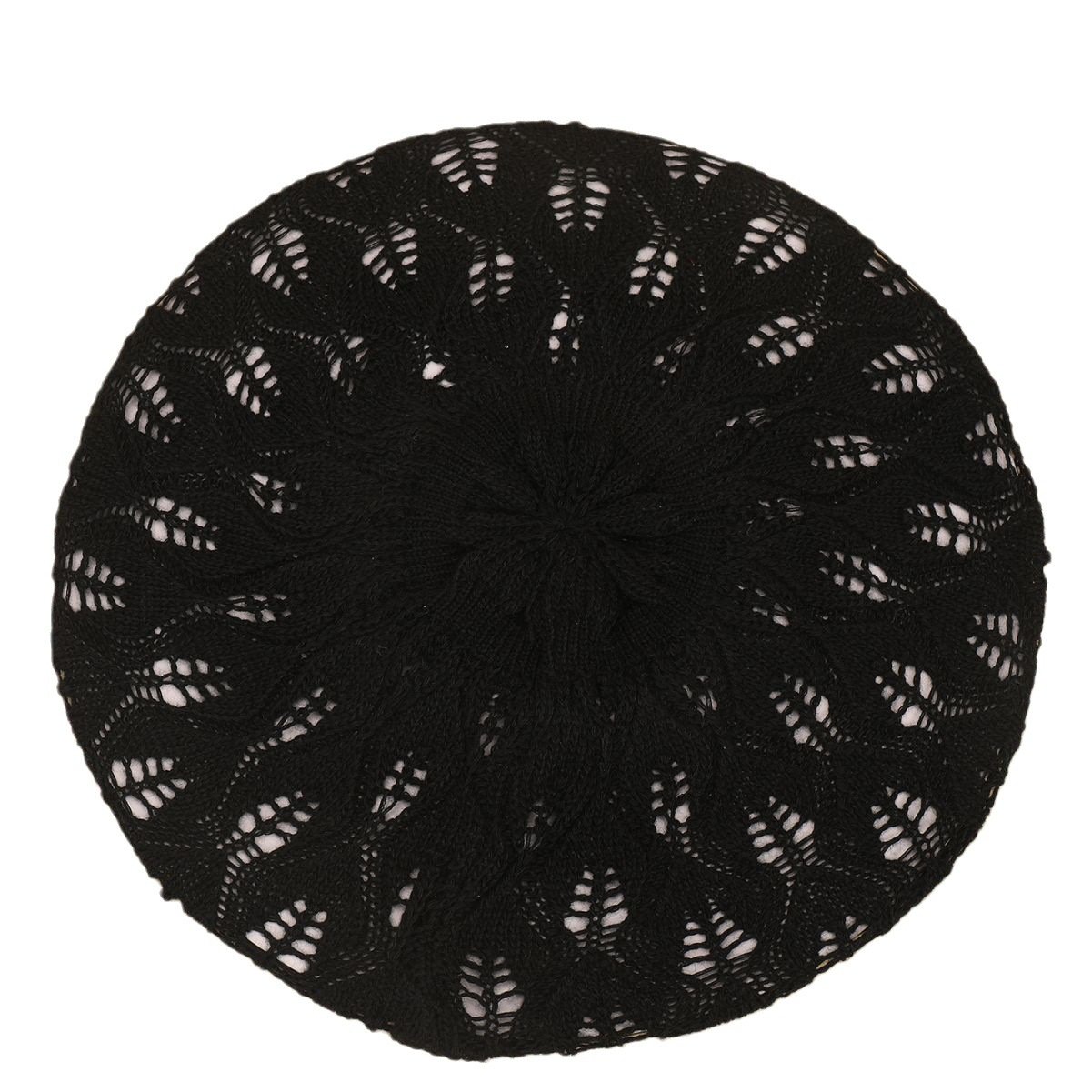 Navy Blue Hollow Breathable Fashion Cap