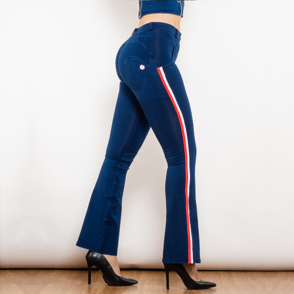 Flare Jeans Side Stripe