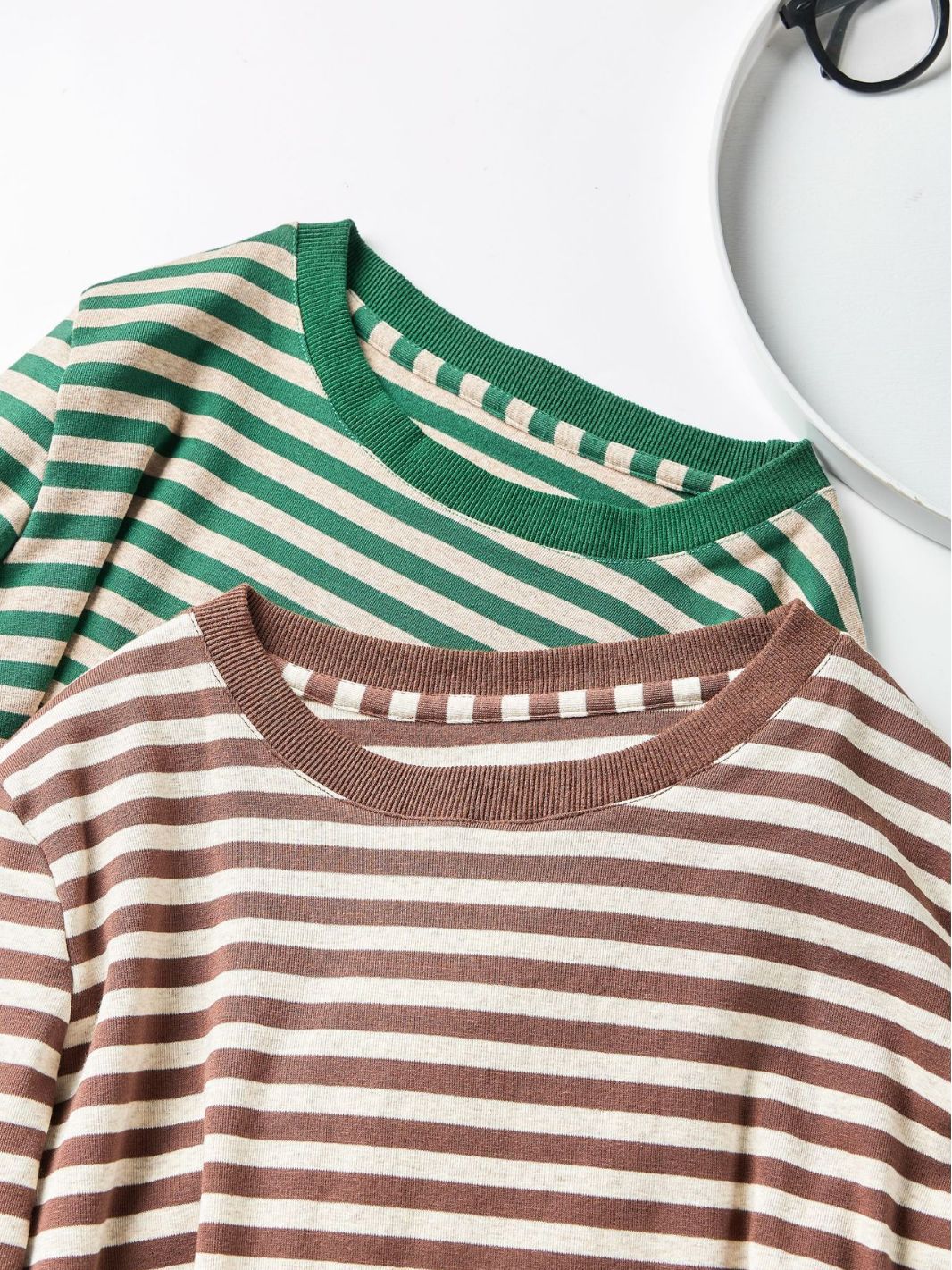 Striped T-shirt in Different Colors