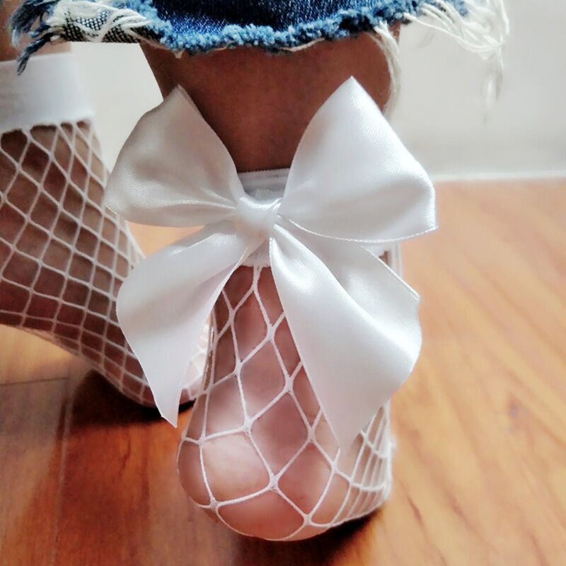 Mesh Fishnet Stockings - Image 1