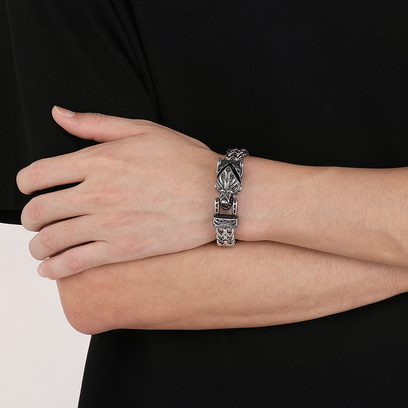 Viking bracelet finish