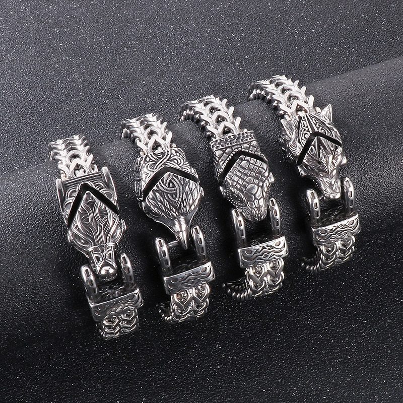 Viking bracelet design detail