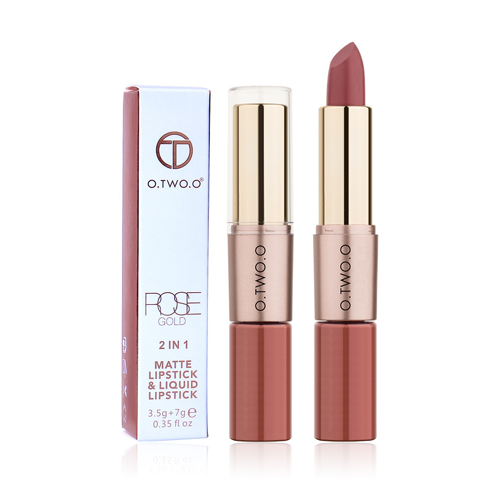 Double-headed Matte Finish Lip Gloss Lipstick